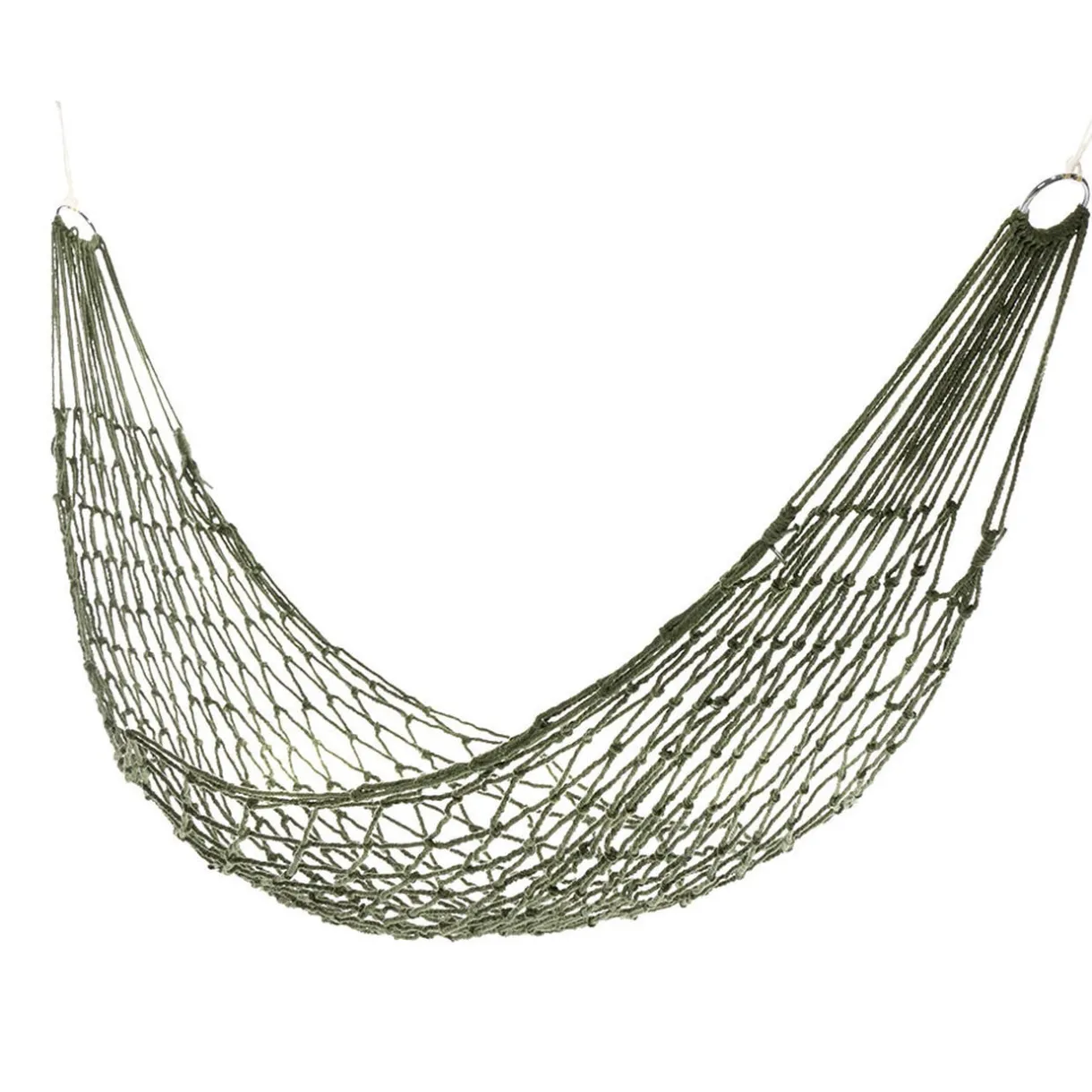 Hamac filet à suspendre Chypre 1 personne polycoton L275xl100cm < Gifi