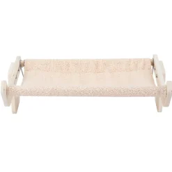 Hamac pour chat en bois et tissu bouclette 3en1 38x48cm < Gifi Online
