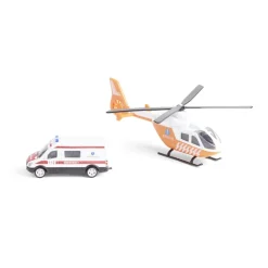 Hélicoptère avec véhicule assorti - 4 modèles < Gifi