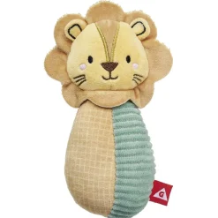 Hochet lion peluche musical