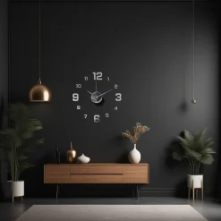Horloge murale adhésive Ø40cm