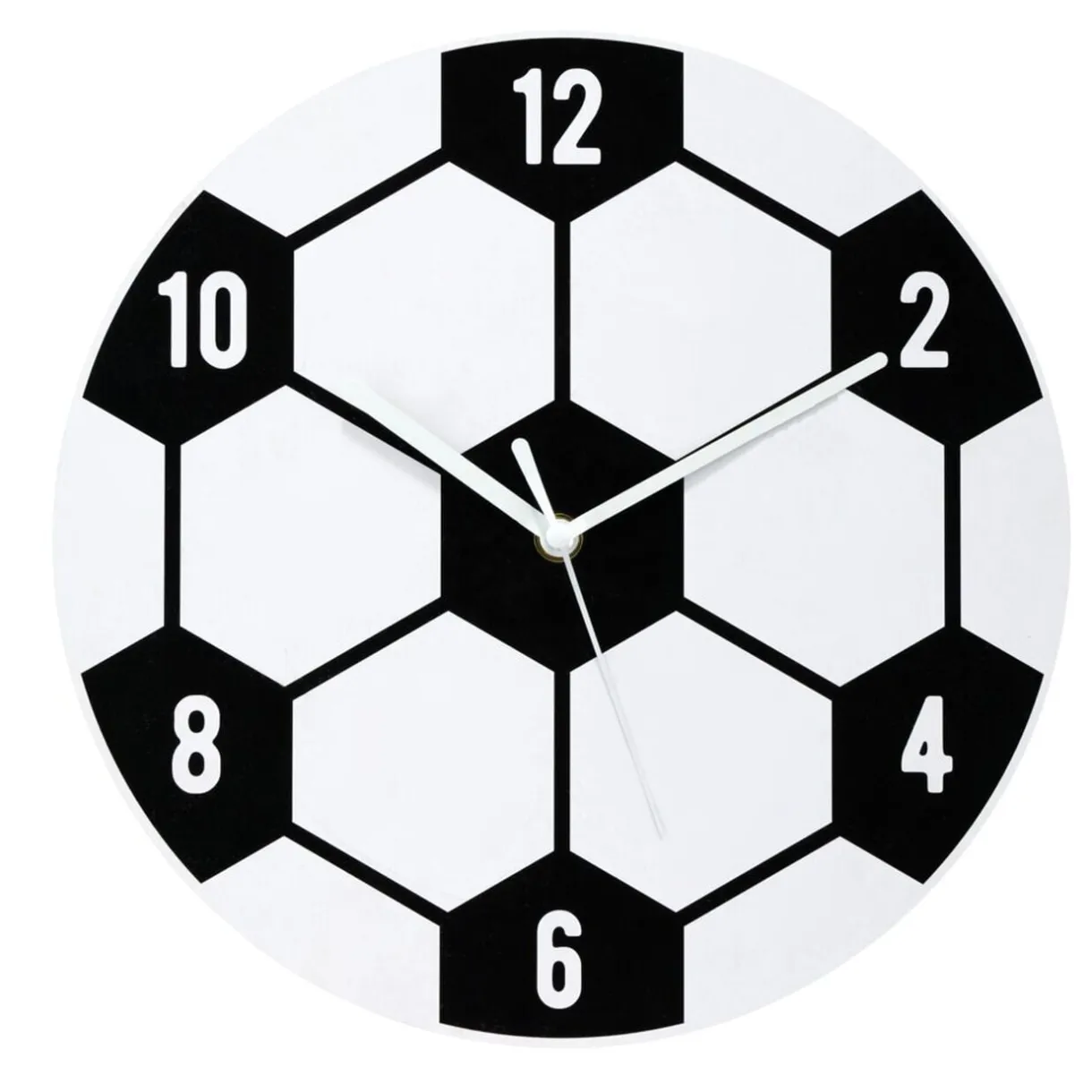 Horloge murale en bois Ø30cm - 2 modèles foot ou basket < Gifi Best