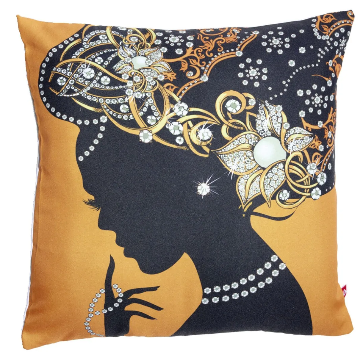 Housse coussin africaine 1 face imprimée 1 face unie 45x45cm - 4 modèles < Gifi Hot