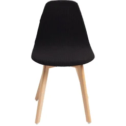 Housse de chaise scandinave extensible noire L45xP40xH45cm < Gifi Clearance