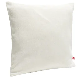 Housse de coussin carrée coton tissé avec fermeture 40x40cm - 2 modèles