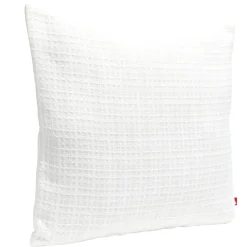 Housse de coussin carrée nid d'abeille 40x40cm - 2 modèles blanc ou gris < Gifi Best