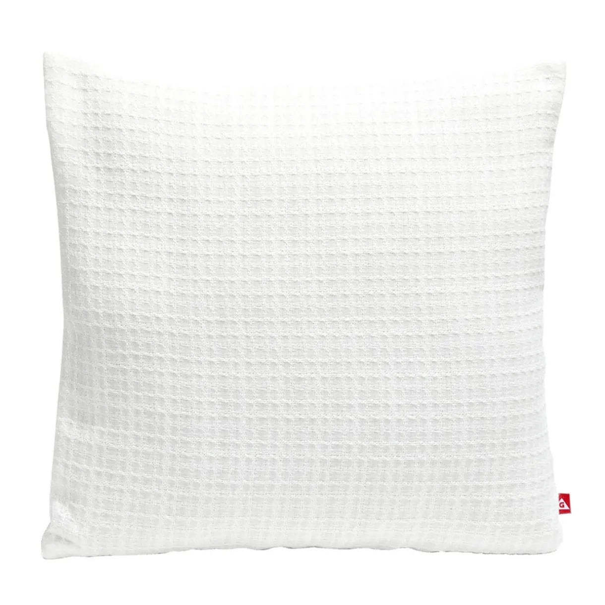 Housse de coussin carrée nid d'abeille 40x40cm - 2 modèles blanc ou gris < Gifi Best