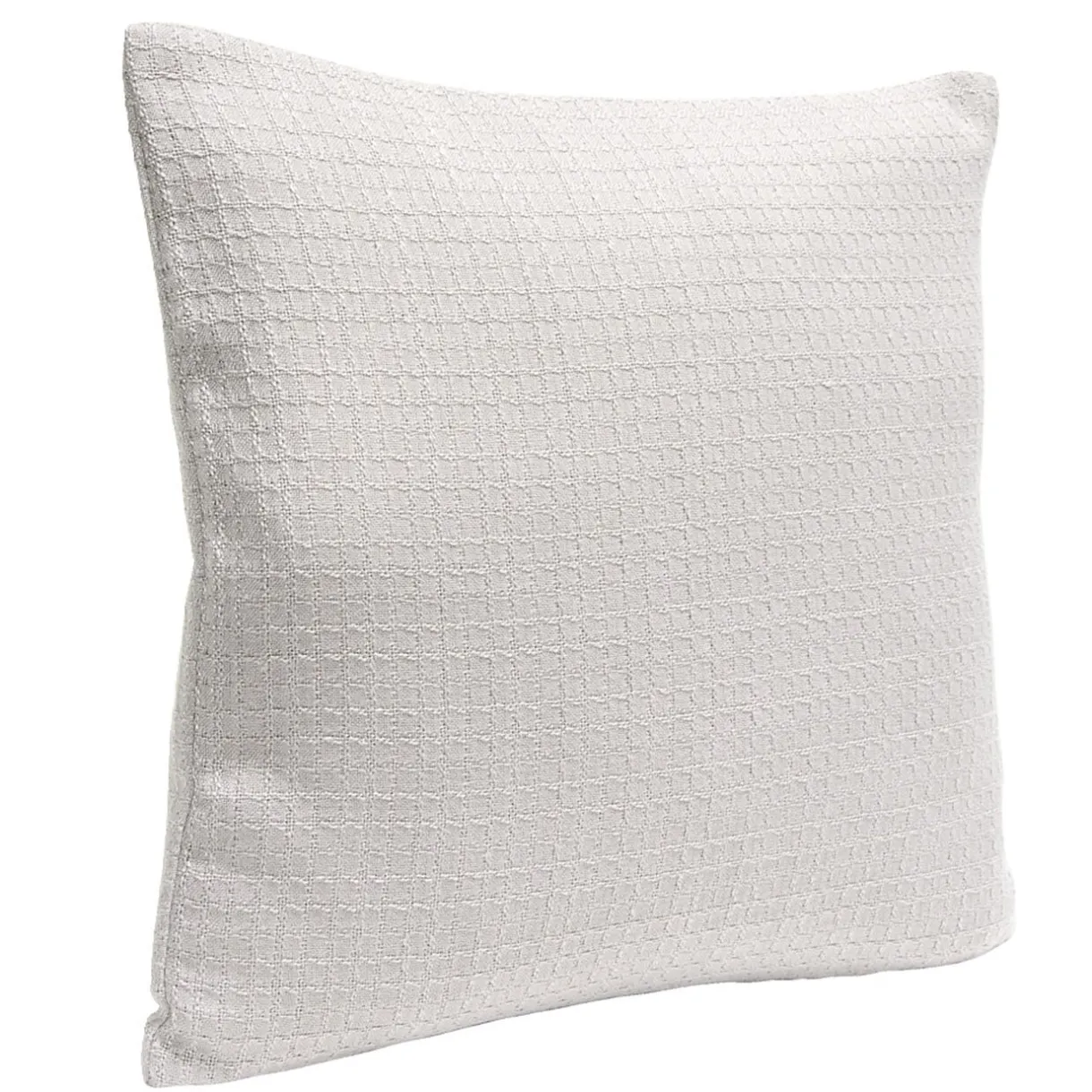 Housse de coussin carrée nid d'abeille 40x40cm - 2 modèles blanc ou gris < Gifi Best