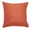 Housse de coussin carrée rouge 40x40cm