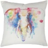 Housse de coussin éclats de couleurs flashy animaux 40x40cm < Gifi Sale