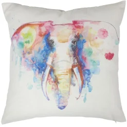 Housse de coussin éclats de couleurs flashy animaux 40x40cm < Gifi Sale