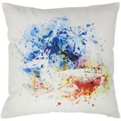 Housse de coussin éclats de couleurs flashy animaux 40x40cm < Gifi Sale