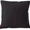 Housse de coussin coton Panama 40x40cm gris