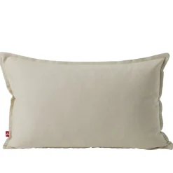 Housse de coussin coton Panama 30x50cm blanc < Gifi Hot