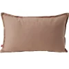 Housse de coussin coton Panama 30x50cm vieux rose < Gifi Online