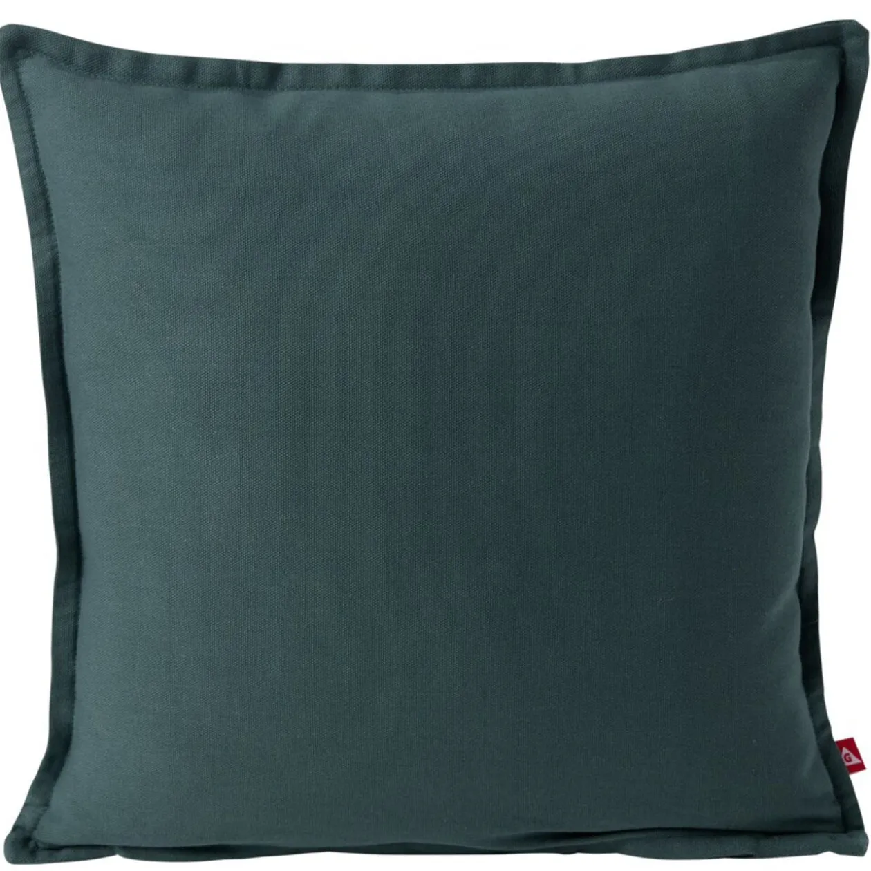 Housse de coussin coton Panama 40x40cm vert