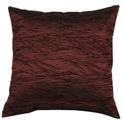 Housse de coussin effet satiné