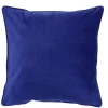 Housse de coussin en velours bleu nuit < Gifi Best