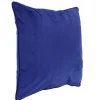 Housse de coussin en velours bleu nuit < Gifi