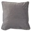 Housse de coussin en velours gris < Gifi New