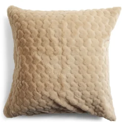 Housse de coussin imitation fourrure polyester Color by Time 45x45cm - 3 modèles < Gifi Clearance