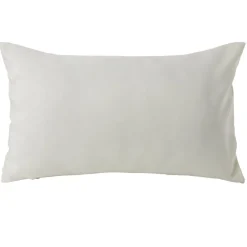 Housse de coussin polyester 30x50cm blanc < Gifi Outlet