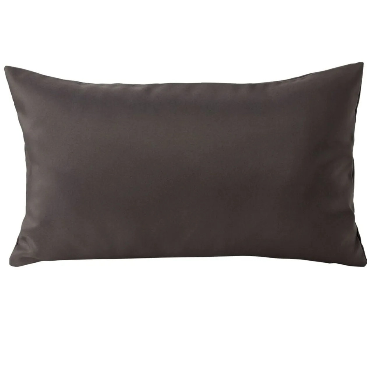 Housse de coussin polyester 30x50cm gris