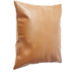 Housse de coussin simili marron 40x40cm (2 modèles) < Gifi New