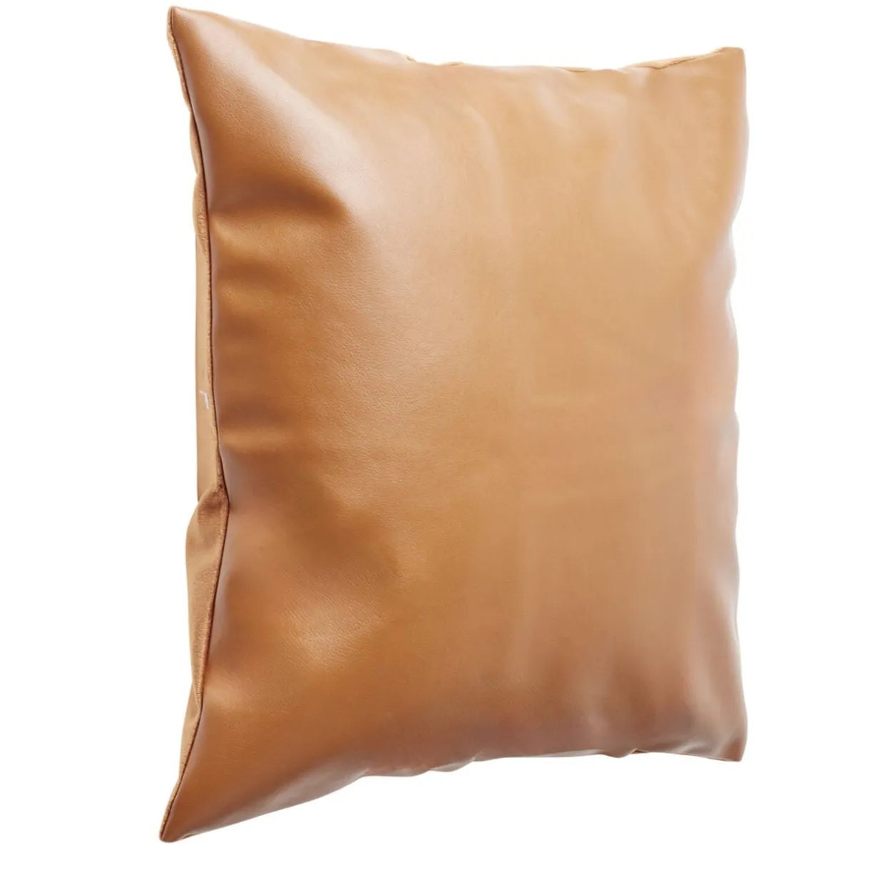 Housse de coussin simili marron 40x40cm (2 modèles) < Gifi New