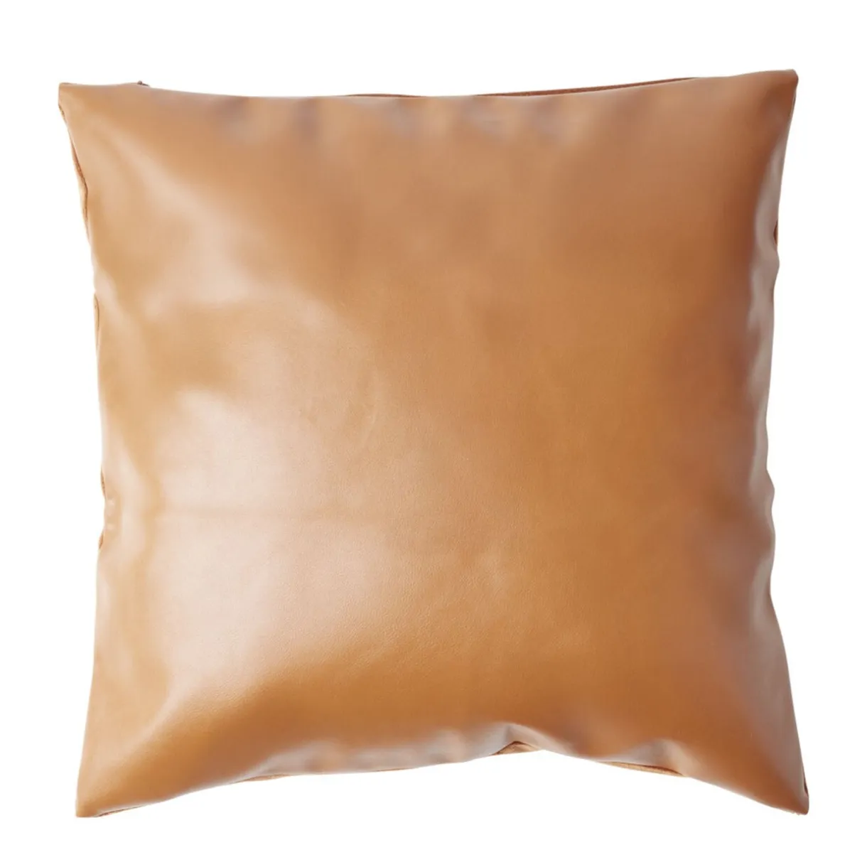 Housse de coussin simili marron 40x40cm (2 modèles) < Gifi New