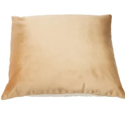 Housse de coussin tissu velours bicolore 40x40cm (plusieurs modèles)