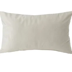 Housse de coussin velours 30x50cm blanc < Gifi Hot