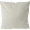Housse de coussin velours 40x40cm blanc