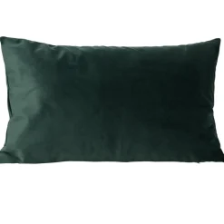 Housse de coussin velours 30x50cm bleu < Gifi Sale