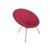Housse de fauteuil de jardin Urban tissu déperlant - Rouge - Ø85xH37 cm < Gifi Sale