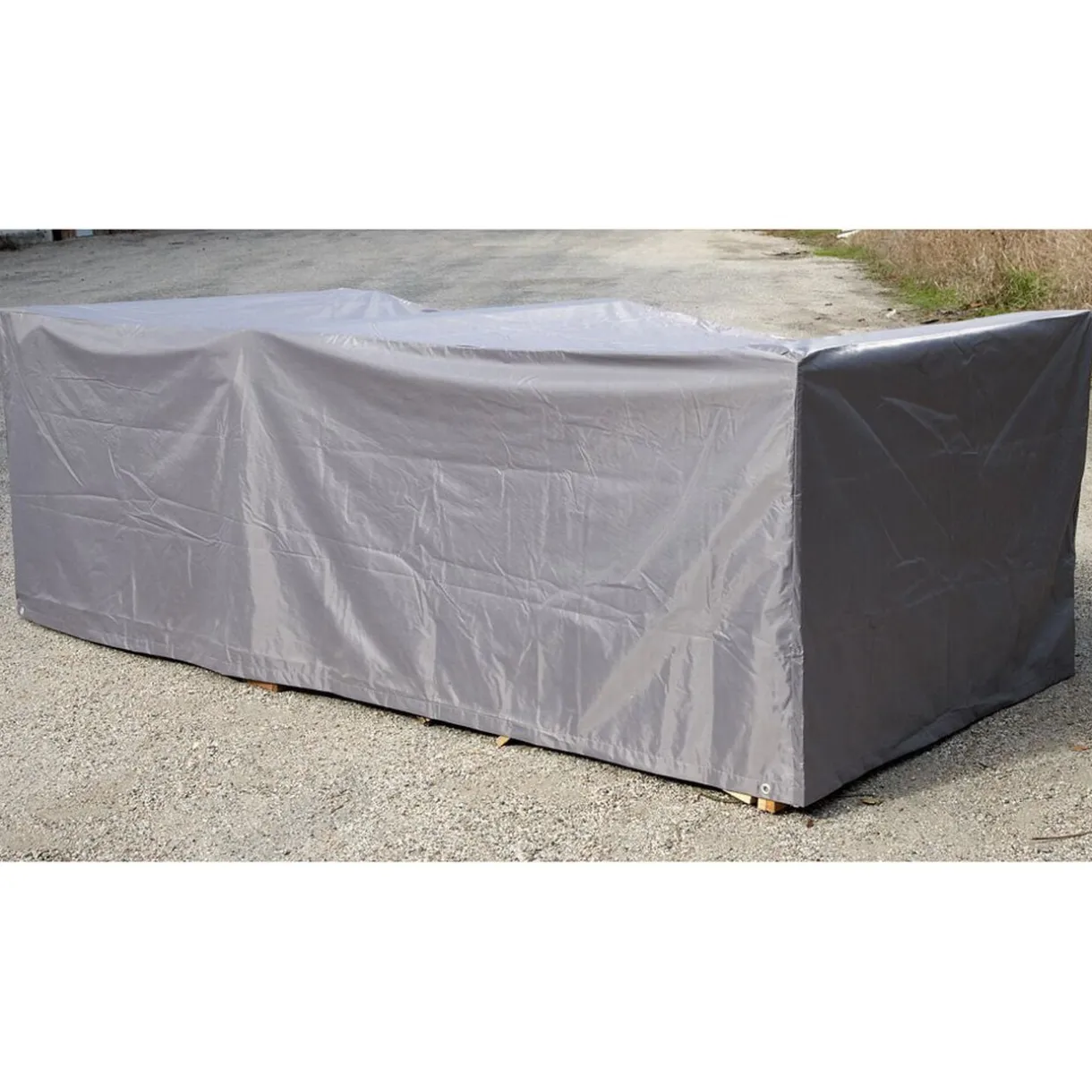 Housse de protection grise pour salon de jardin < Gifi New