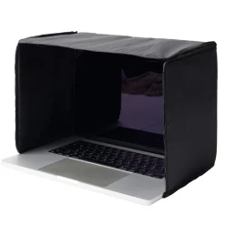 Housse de protection pour ordinateur forme sacoche pochette noire 24x36cm < Gifi Discount