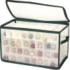 Housse de rangement pour boules de Noël 128 emplacements