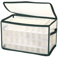Housse de rangement pour boules de Noël 128 emplacements