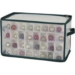 Housse de rangement pour boules de Noël 128 emplacements