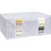 Housse de rangement pour vêtements Blanc - L65 x l45 x H27 cm < Gifi Hot