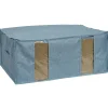 Housse de rangement pour vêtements Bleu - L65 x l45 x H27 cm