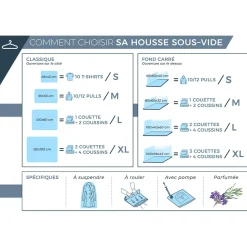 Housse de rangement vide air x5