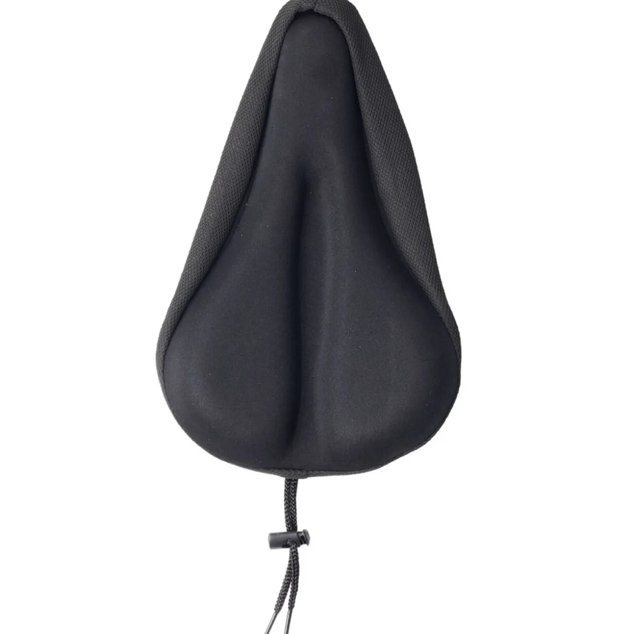 Housse de selle de vélo noir en gel 28x18xH3cm