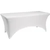 Housse de table déperlante blanc