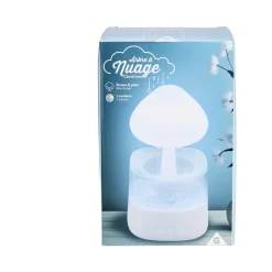 Humidificateur arbre à nuage lumineux 7 couleurs brume et pluie Ø17xH26,5cm < Gifi Best