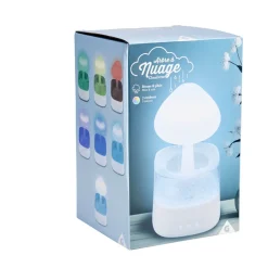 Humidificateur arbre à nuage lumineux 7 couleurs brume et pluie Ø17xH26,5cm < Gifi Best