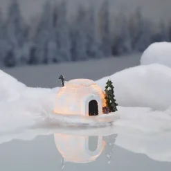 Igloo lumineux village