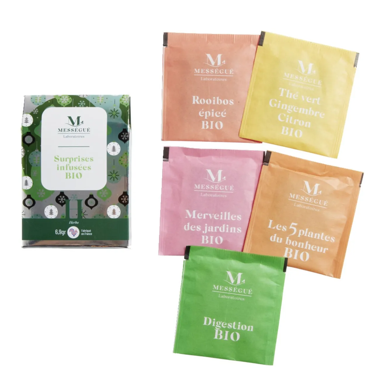 Infusions Noël Mésségué x5 (2 modèles)
