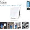 Interrupteur connecté wifi 1 bouton < Gifi Best